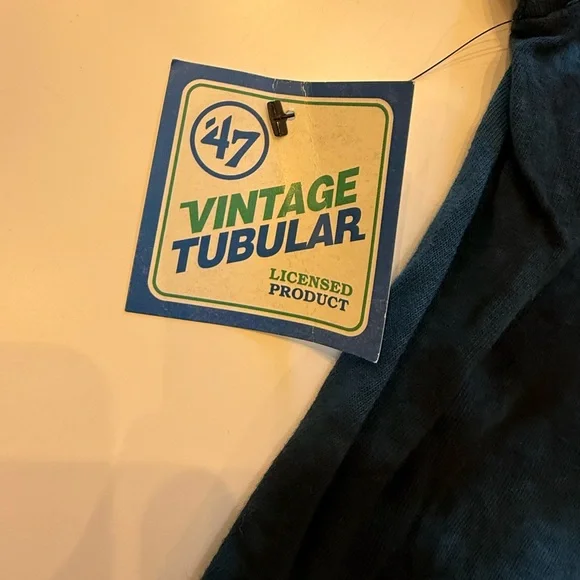 Quebec Nordiques Red and Blue Tie-Dye Tee Shirt - Picture 4 of 5